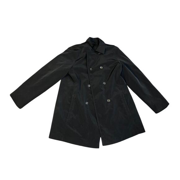 Jones New York Vintage Trench Coat Medium Double Breasted Fall Winter Jacket - Picture 1 of 4